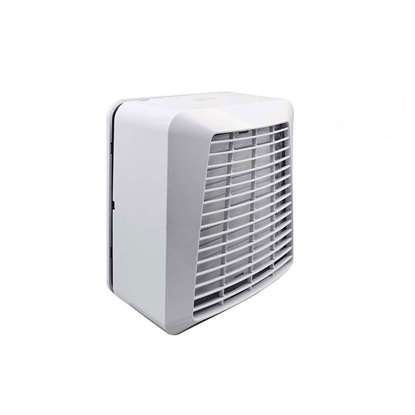 Image de Ventilateur mural ou fenêtre EASY 23/9 AR, gris-clair. (O. Erre). Réversible. Avec roulements à bille.