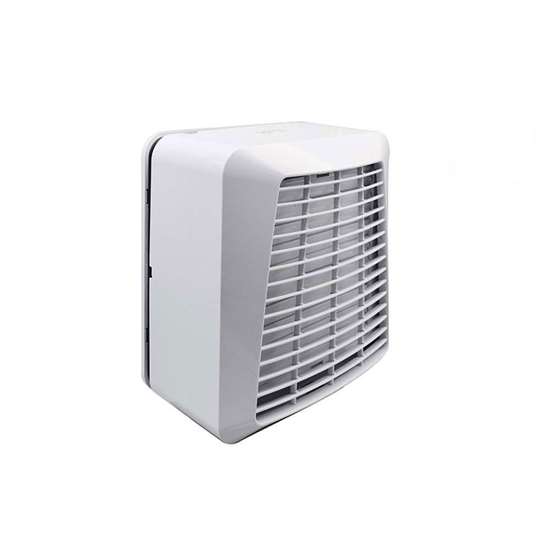 Immagine di Ventilatore murale o finestra EASY 23/9 AR, grigio chiaro. (O. Erre). Reversibile. Con cuscinetti a sfera.