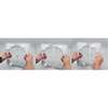 Immagine di Ventilatore murale o finestra EASY 23/9 AR, grigio chiaro. (O. Erre). Reversibile. Con cuscinetti a sfera.