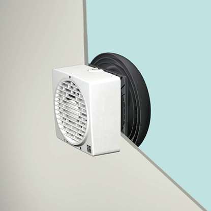 Immagine di Kit torretta/schermo antivento TE 150. (Vortice)