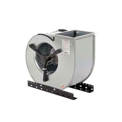 Image de Ventilateur radiaux 230V, CE6-770/E 35, aspiration d'un côté. Côté d'aspiration à gauche. Avec des pales recourbées en avant. (Fischbach)