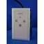 Bild von 5-Stufen-Drehzahlregler TFR 1 (0.7) UP für Kaminventilatoren, 230V. Einbau in 2er Kombi-UP Dose IP 300. Frontplatte Durolon. Frontfolie Polyester UV beständig. Stufenanzeigen mittels Leuchtdioden.