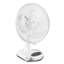 Immagine di Ventilatore da tavolo Greyhound Safeline TV 36-SL WE, bianco, diametro elicha 30 cm. 3 velocità. Adatto anche per uso commerciale.