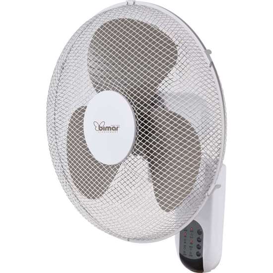 Bild von Wandventilator VM44 Weiss Ø 40cm Mit Schlafmodus und Timer. 