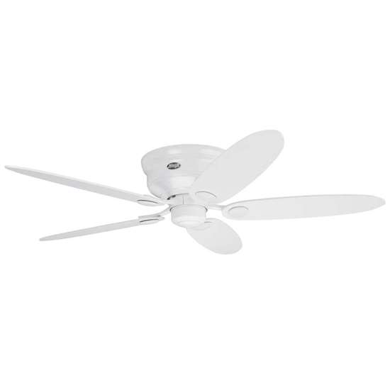 Bild von Deckenventilator Hunter Low Profile Weiss Ø 112/132cm.