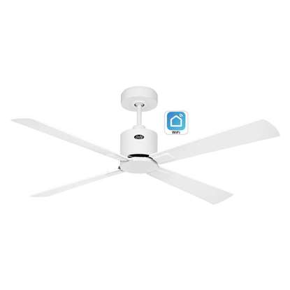 Immagine di Ventilatore da soffitto a risparmio energetico Eco Concept Ø 132cm, WE-WE/LG. WiFi. (Casafan)