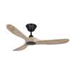 Immagine di Ventilatore da soffitto Eco Genuino 122 MS-NT, nero opaco Ø 122cm, con telecomando
. Colore eliche naturale. (Casafan)