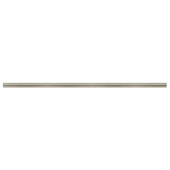 Immagine di Stanga di prolungamento Eco Genuino/Airscrew 100cm cromo spazzolato. Incl. cavo.