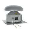 Image sur Ventilateur de toit, CA-RM 150 RF ES, 230V. Soufflante horizontal. Vitesse réglable. Pour l'aspiration du radon. (Vortice)