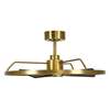 Bild von Deckenventilator Cessna mit Fernbedienung (6 Stufen) - Marke: Lucci Air - Gehäuse: Antique  Bronze, 3 Flügel - Durchmesser: 70cm, Motor 30W - Mit LED Deckenleuchte,  Farbwechselfunktion, 3000, 4000, 5000K