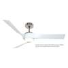 Immagine di Ventilatore da soffitto a risparmio energetico Eco Revolution 136 BN-MWE, con telecomando e 6 velocità. (Casafan)