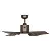 Immagine di Ventilatore da soffitto Eco Ventos BZ-BZ, bronzo, Ø 102 cm, con telecomando. Colore d'eliche in plastica bronzo. WiFi. Outdoor (Casafan)