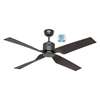 Bild von Deckenventilator Eco Ventos BG-BG, Basaltgrau, Ø 132cm, mit Fernbedienung. Flügelfarbe Kunststoff basaltgrau. WiFi. Outdoor (Casafan)