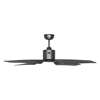 Bild von Deckenventilator Eco Ventos BG-BG, Basaltgrau, Ø 132cm, mit Fernbedienung. Flügelfarbe Kunststoff basaltgrau. WiFi. Outdoor (Casafan)