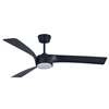Bild von Deckenventilator Line Black mit Fernbedienung (6 Stufen) Marke: Lucci Air - Gehäuse: Schwarz,  3 Flügel - Durchmesser: 132cm, inkl. LED Leuchtmittel. 