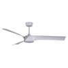 Immagine di Ventilatore da soffitto Line White con telecomando (6 velocità) Marca: Lucci Air -  Cassa: bianco, 3 eliche -  Diametro: 132cm, con lampadina LED inclusa. 