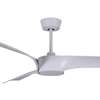 Immagine di Ventilatore da soffitto Line White con telecomando (6 velocità) Marca: Lucci Air -  Cassa: bianco, 3 eliche -  Diametro: 132cm, con lampadina LED inclusa. 