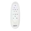 Image sur Ventilateur de plafond Array White avec télécommande (6 vitesses) Marque: Lucci  Air - Boîtier: blanc, 3 hélices -  Diamètre: 137cm, avec ampoule LED incluse. 