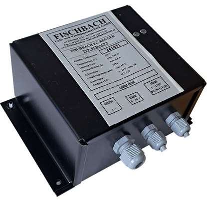 Bild von Drehzahlregler elektronisch F-AC 0.5. Wird auf den enrsprechenden Ventilator parametriert. (Fischbach)