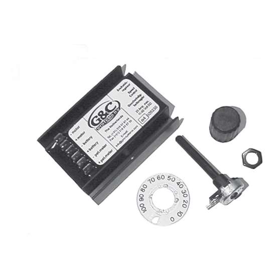 Image sur Régulateur de vitesse 24 V