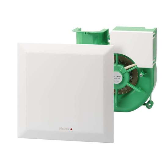 Immagine di Ventilatore d'estrazione UltraSilence ELS-VF 60/35 , con temporizzatore e controllo dell'umidità. (Helios)