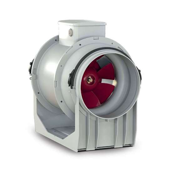 Image sur Ventilateur tubulaire Lineo 150 ES,  nouvelle version, 230V. Avec moteur EC à  régulation continue, 0–10 V. (Vortice)