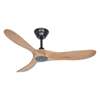 Immagine di Ventilatore da soffitto Eco Genuino 122 MS-EM, nero opaco Ø 122cm, con telecomando
. Colore eliche rovere. (Casafan)