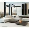 Immagine di Ventilatore da soffitto Eco Genuino 152 MS-MS, Laccato nero opaco Ø 152 cm, con telecomando. Colore eliche laccato nero opaco. (Casafan)