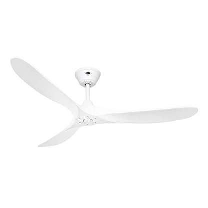Image de Ventilateur de plafond Eco Genuino 152 MW-MW, Laque blanche mate Ø 152cm, avec télécommande
. Couleur d'hélices laque blanche mate. (Casafan)