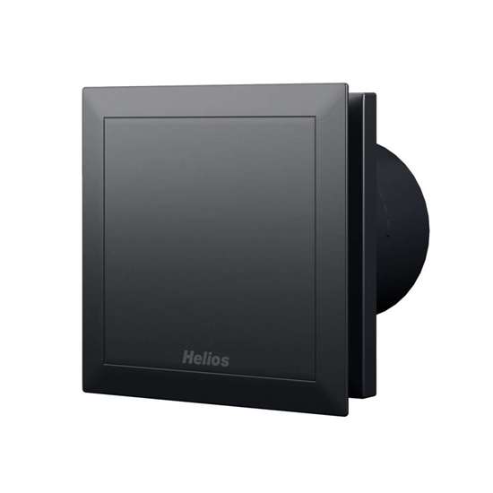 Immagine di MiniVent M1/100 senza temporizzatore, nero con valvola. (Helios)