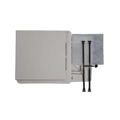 Immagine di Placca frontale incl. portafiltri e coperchio di fissaggio per la serie Meltem/Benzing G4 & SimplAir EC solamente G4, solo serie G4