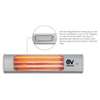 Image sur Radiateur à quartz Thermologika ECO, 230V. 400/800/1200W.  (Vortice)
